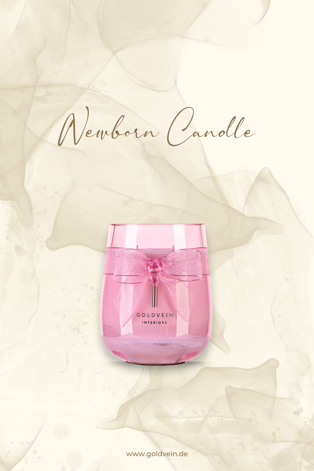 Newborn Candle · Fully Customized
