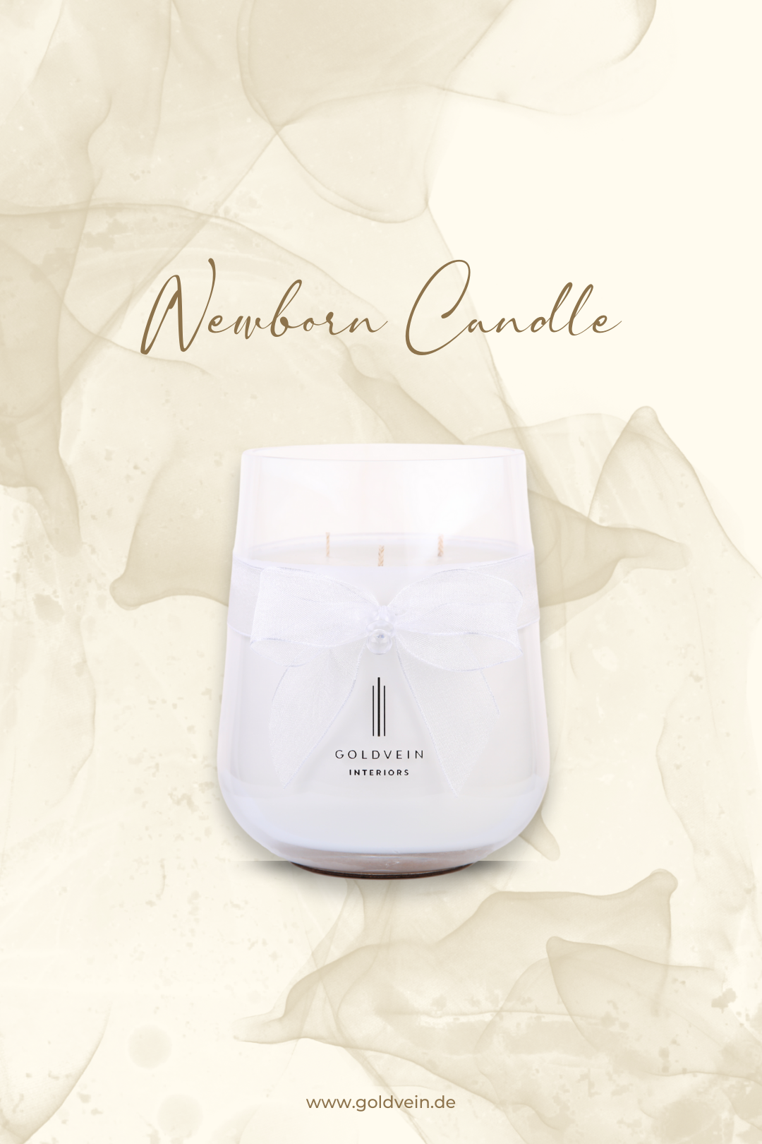 Newborn Candle · Fully Customized