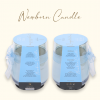 Newborn Candle · Blue · Size Grand No.2