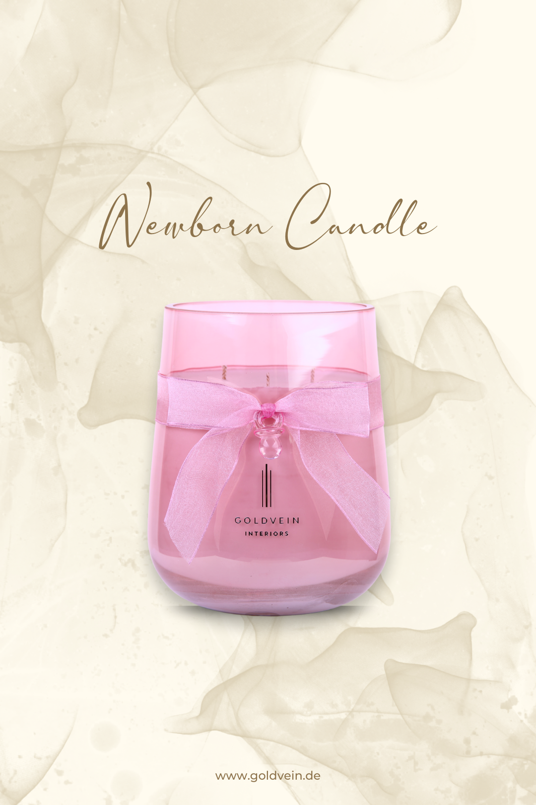 Newborn Candle · Fully Customized