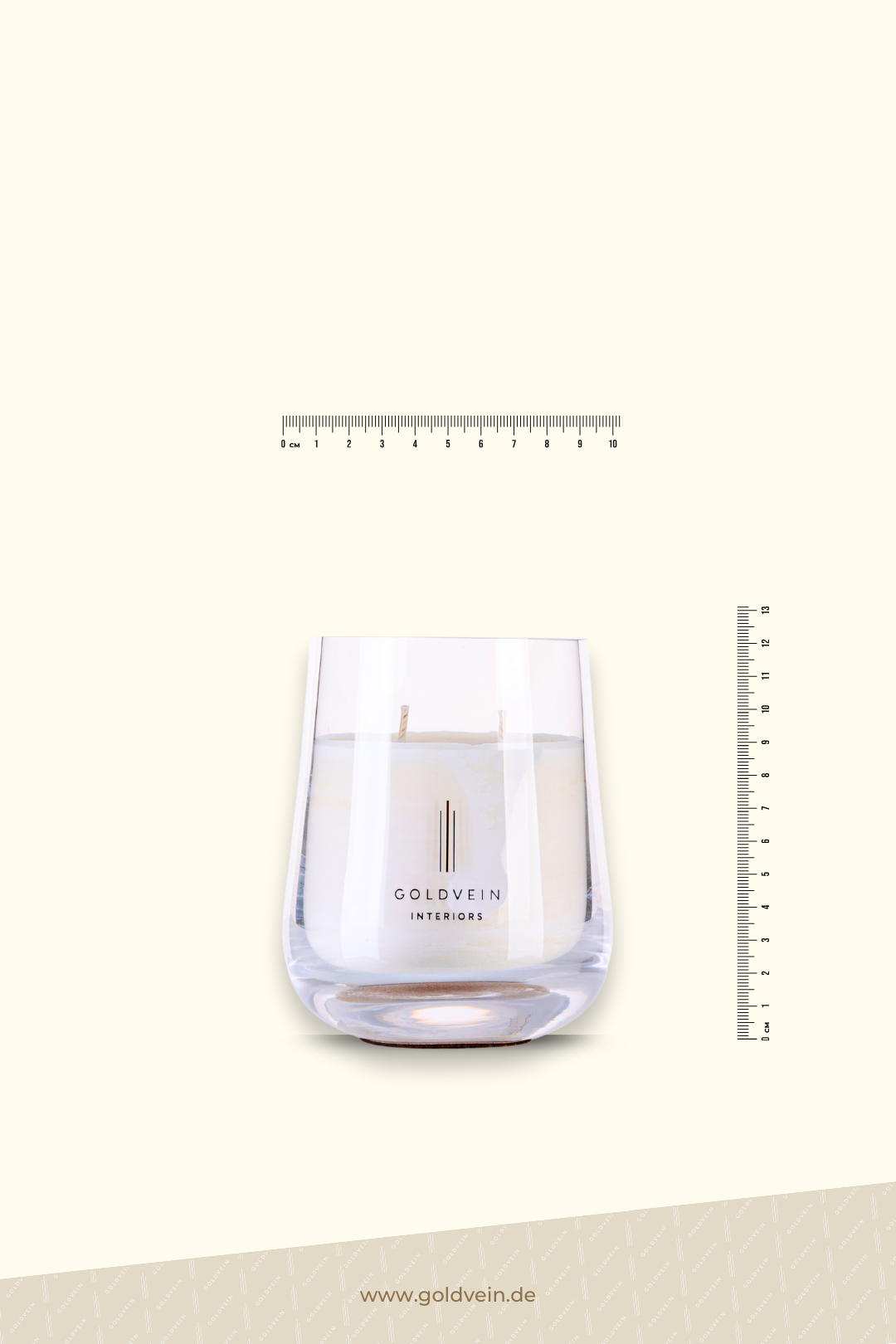 Newborn Candle · White-Clear · Size Grand No.1