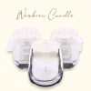 Newborn Candle · White-Clear · Size Grand No.1