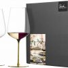 Set aus 2 ESSENCA SENSISPLUS Weingläsern · Edelmetall veredelt
