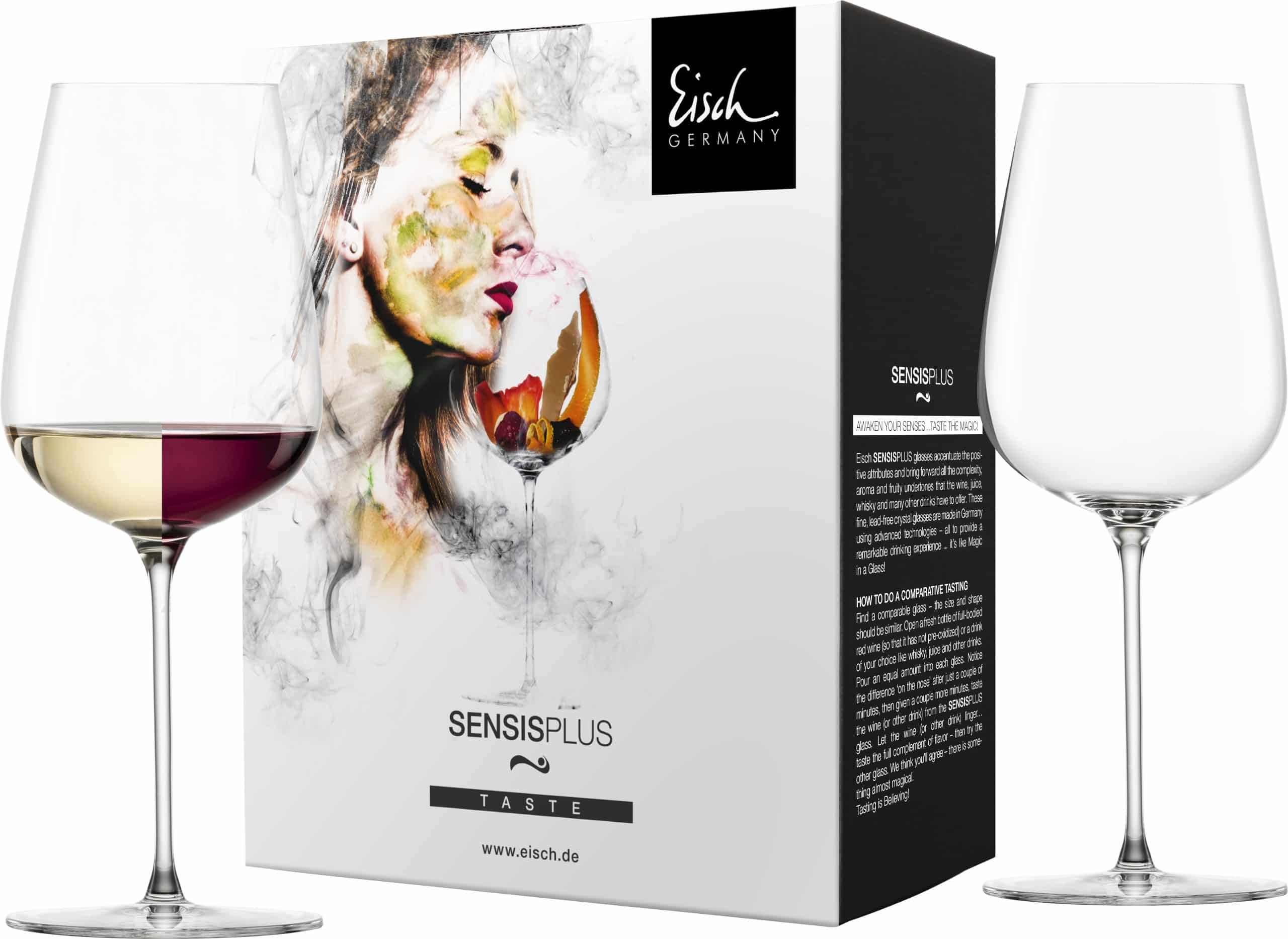 Set aus 2 ESSENCA SENSISPLUS Weingläsern · Kristallglas