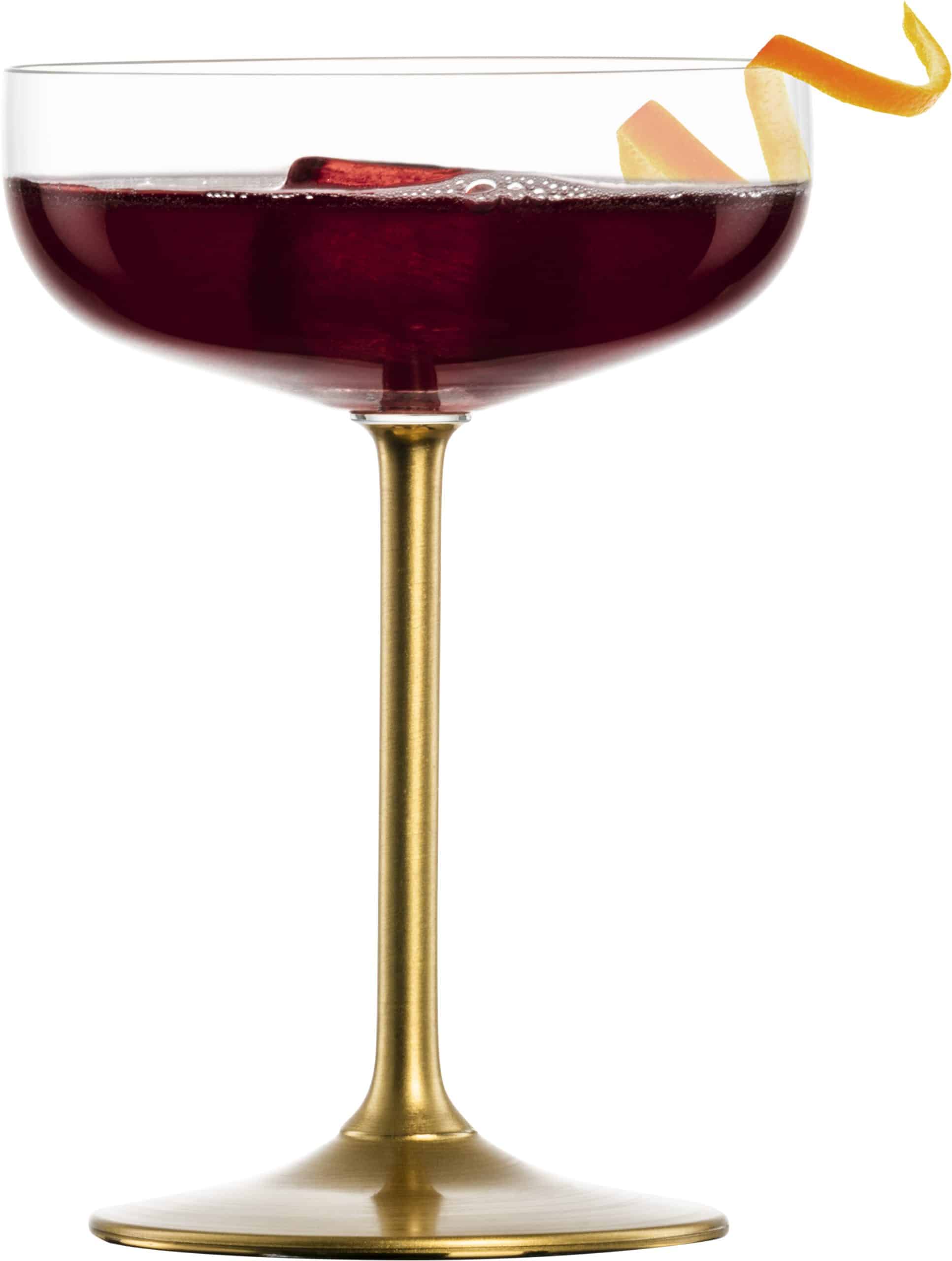 Set aus 2 Champagner-Cocktail SECCO FLAVOURED · Gold