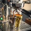 Set aus 2 UNIK Espressogläsern · Edelmetall veredelt