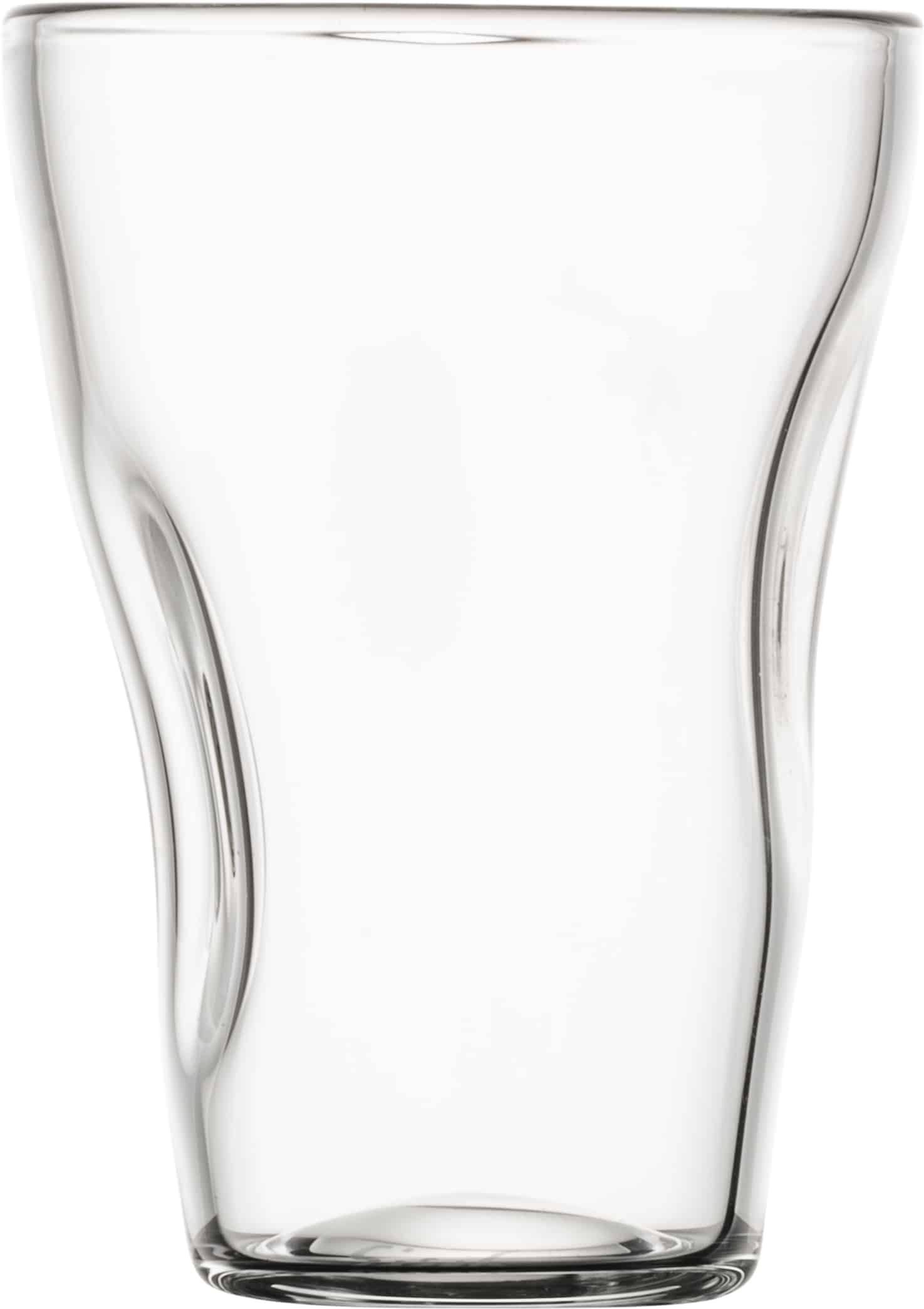Set aus 4 UNIK Espressogläsern · transparent