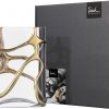 Vase STARGATE oval · Edelmetall veredelt