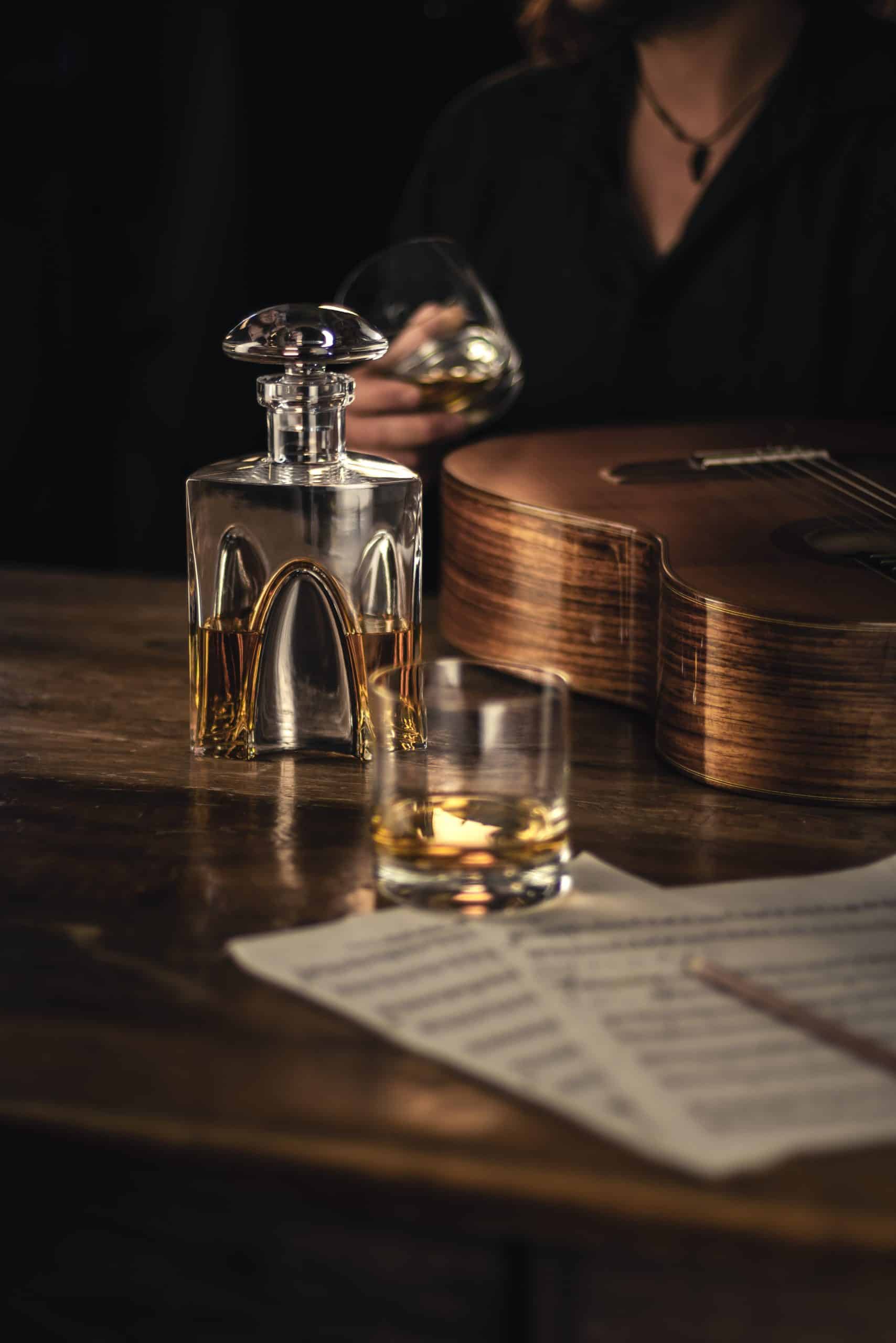 Geschenkset Whisky GENTLEMAN · Edelmetall veredelt