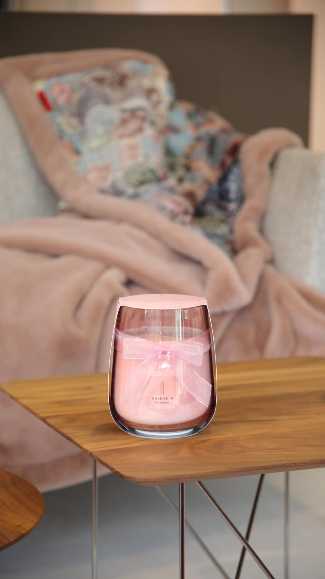 Newborn Candle · Pink · Size Grand No.1