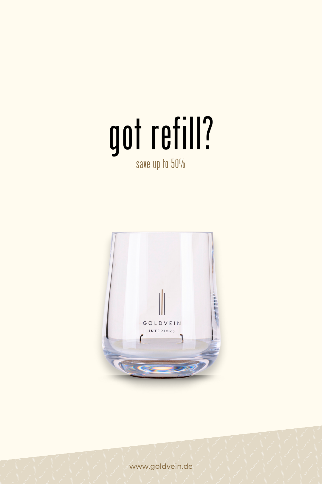 Candle Refill Service · Naturally Unscented