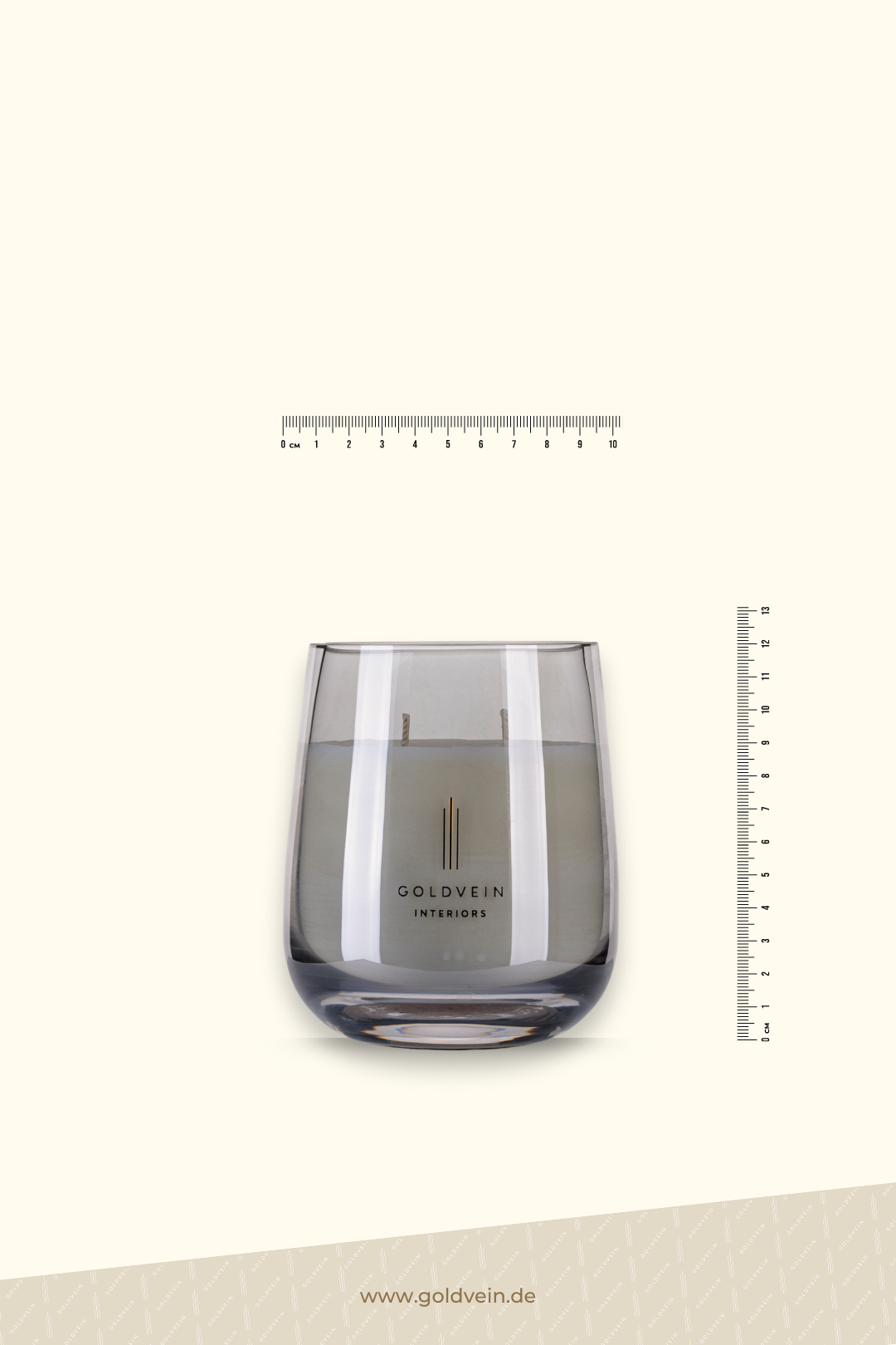 The Classics Candle · Black-Smoke · Size Grand No.1