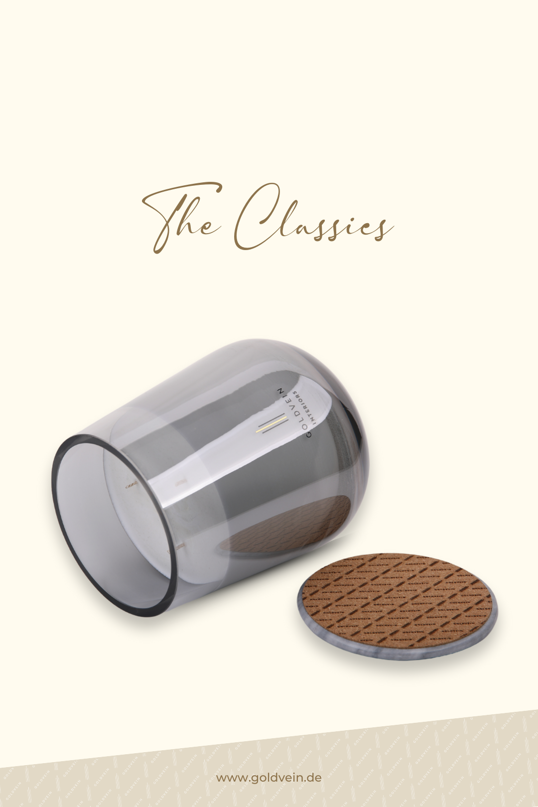Luxury Marble Lids · Fully Customized