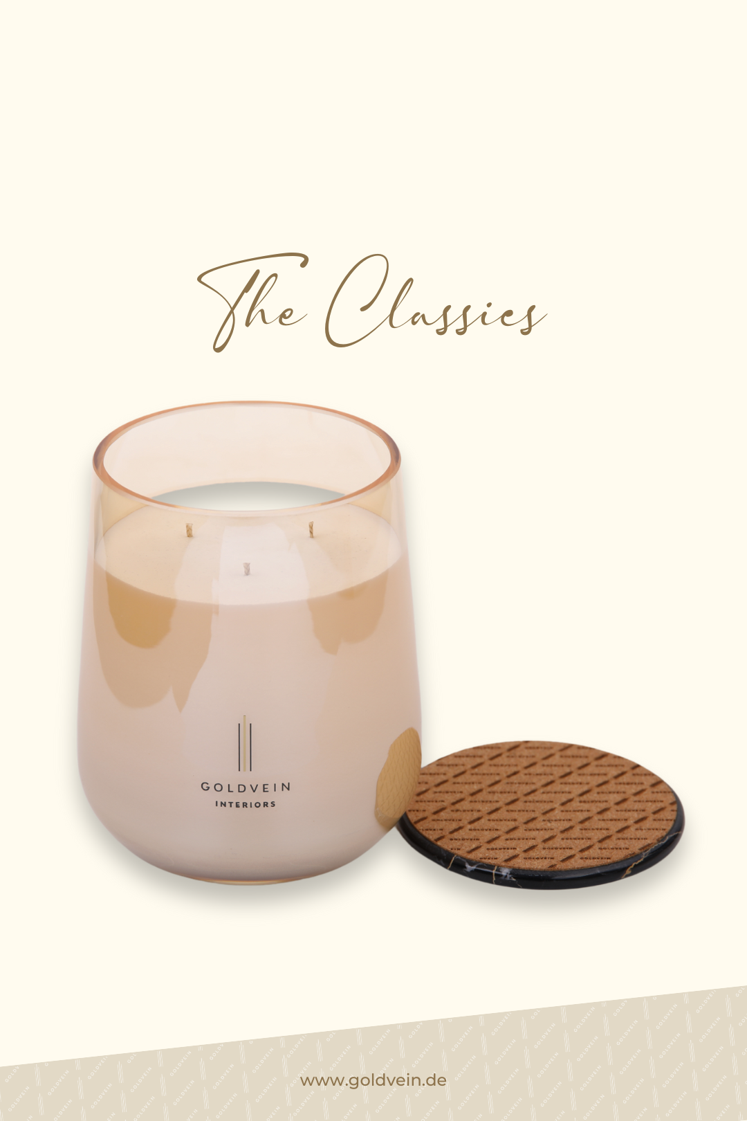 Luxury Marble Lids · Fully Customized