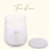 Luxury Marble Lids · Fully Customized
