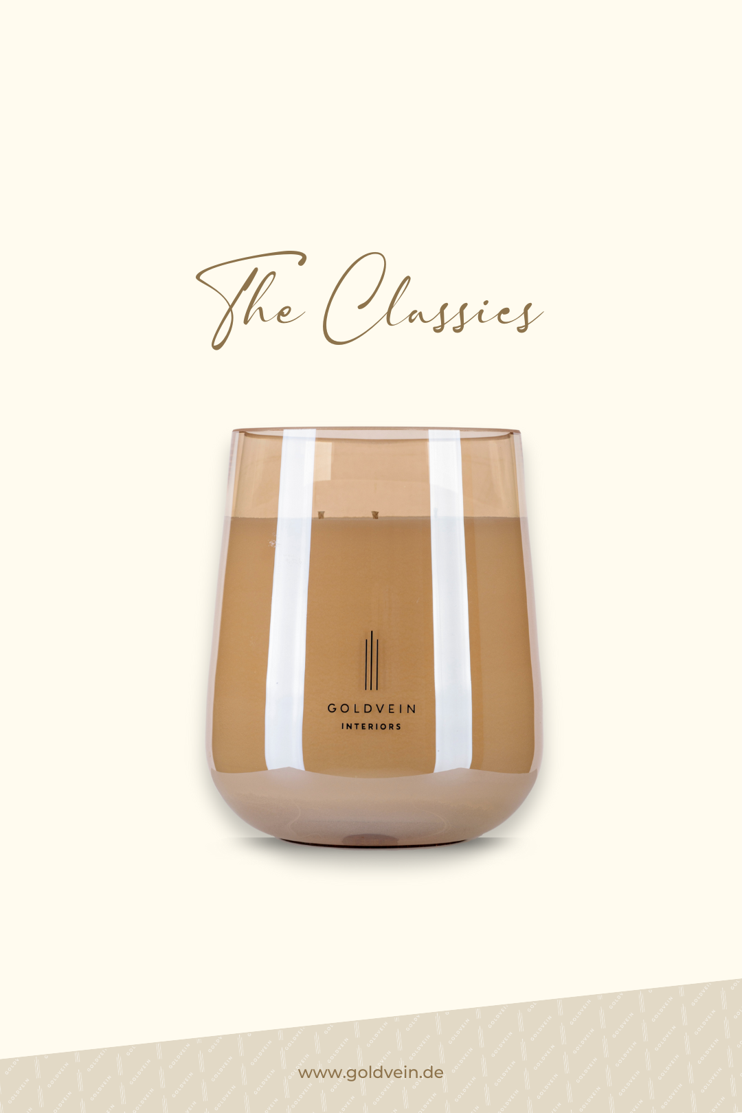 The Classics Candle · Amber · Size Grand No.2
