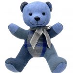 Patchwork-Bär · Schurwolle