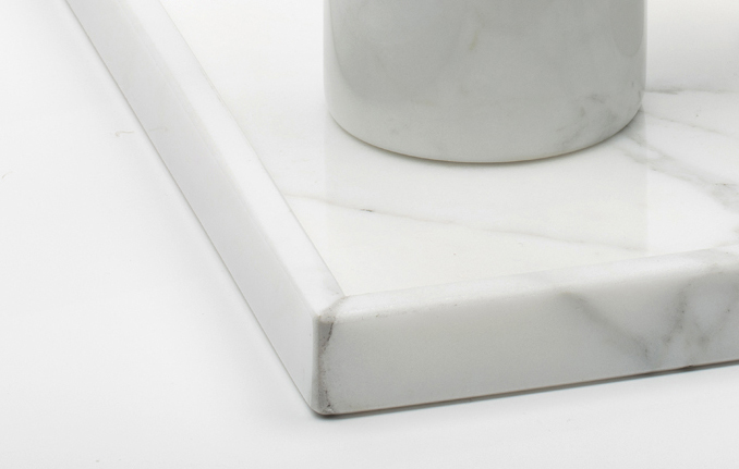 Spa Tablett · Carrara Marmor