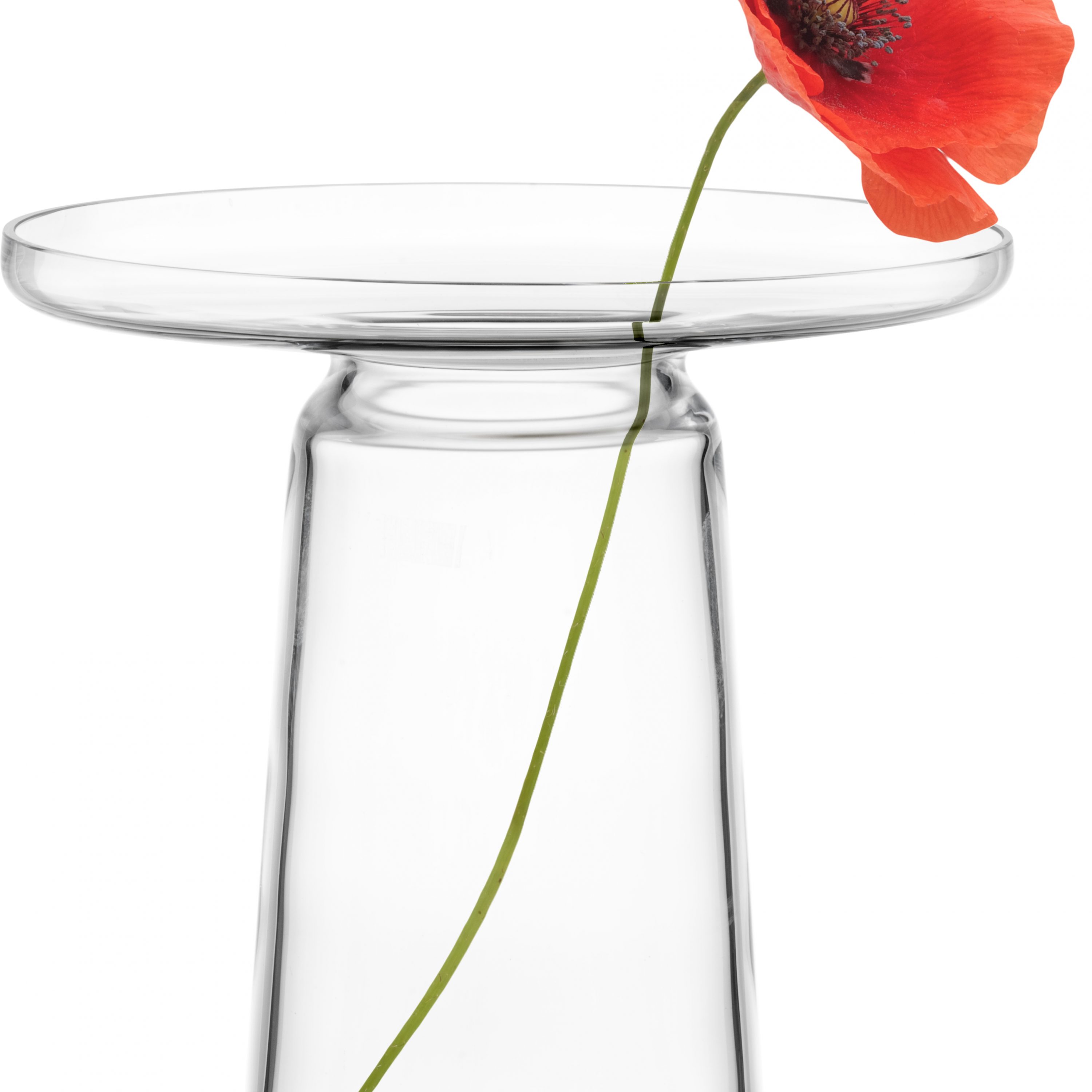 Vase FLOWERBED · Kristallglas
