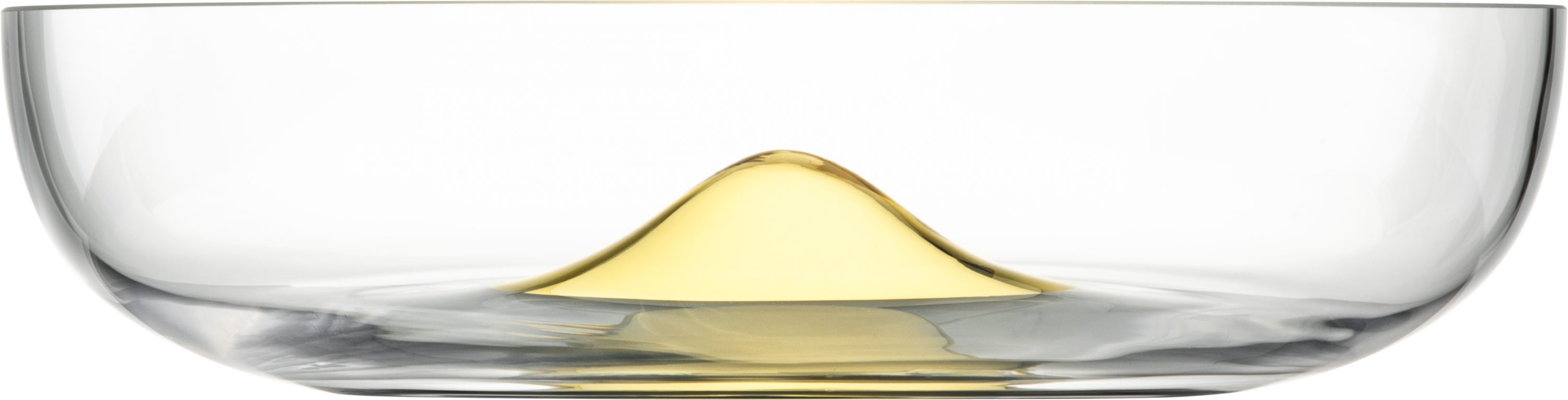Schale CALI · Kristallglas & Gold
