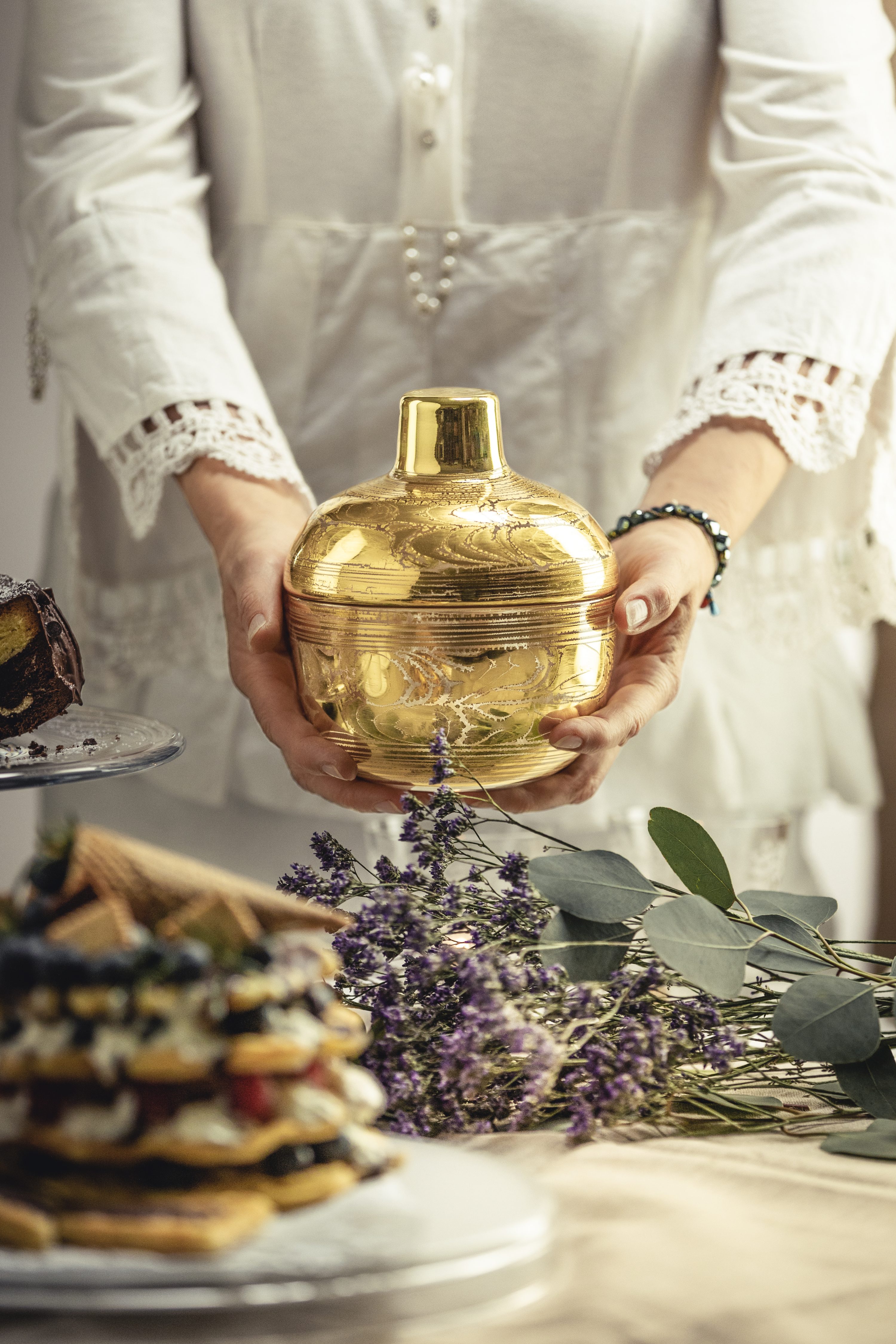 Dose GOLDLEAF im Geschenkkarton