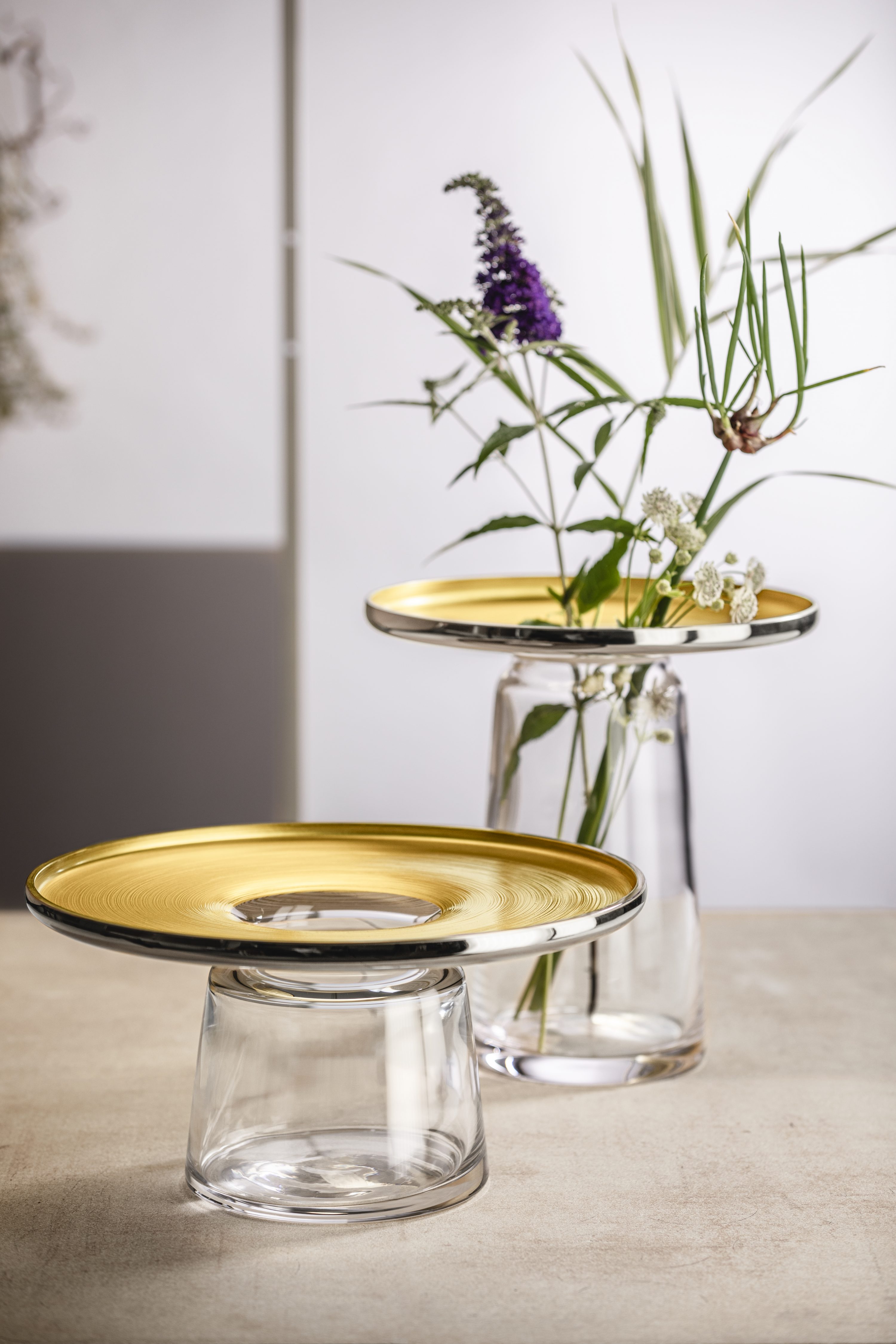 Vase HAPTICS · Gold & Platin