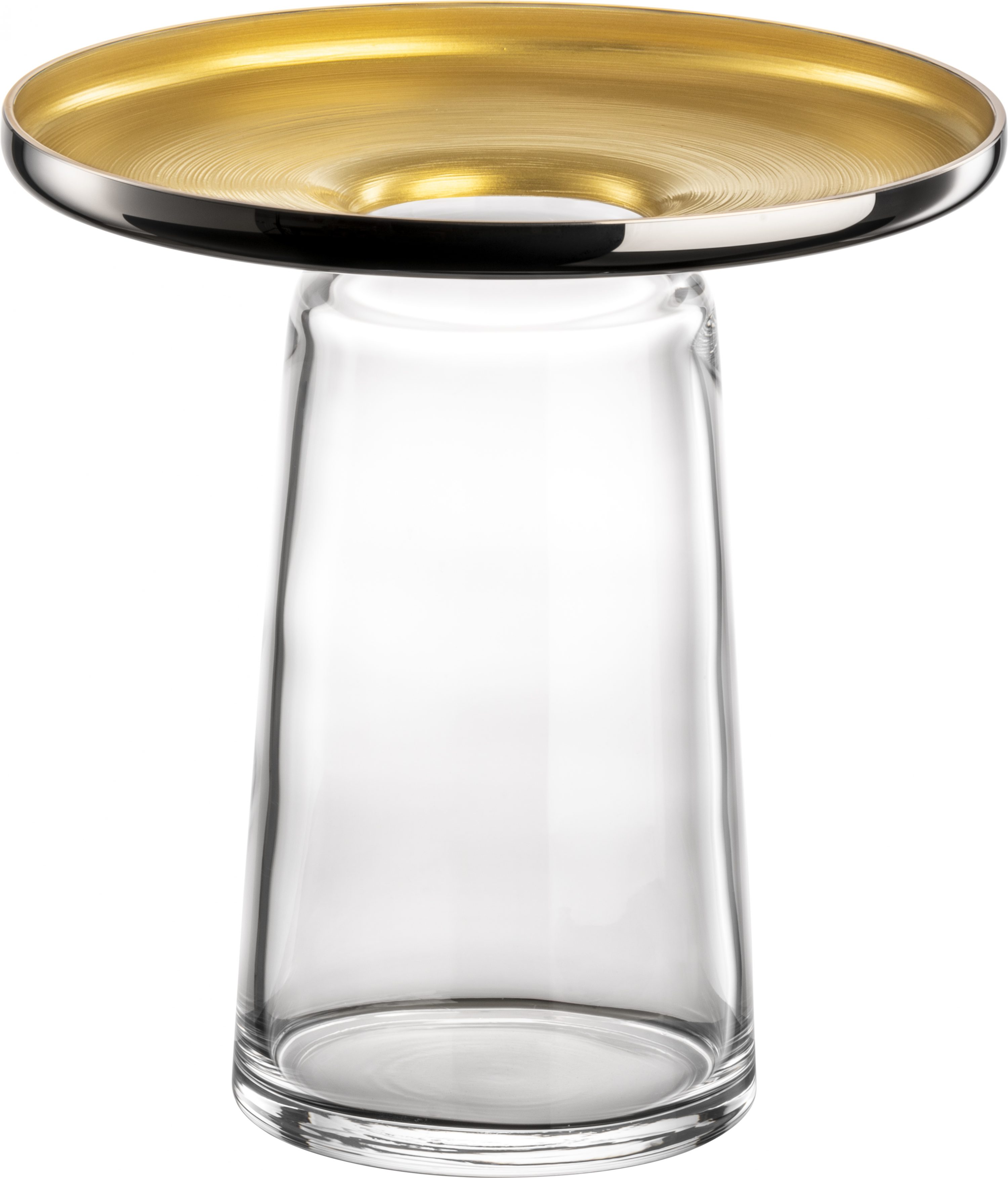 Vase HAPTICS · Gold & Platin