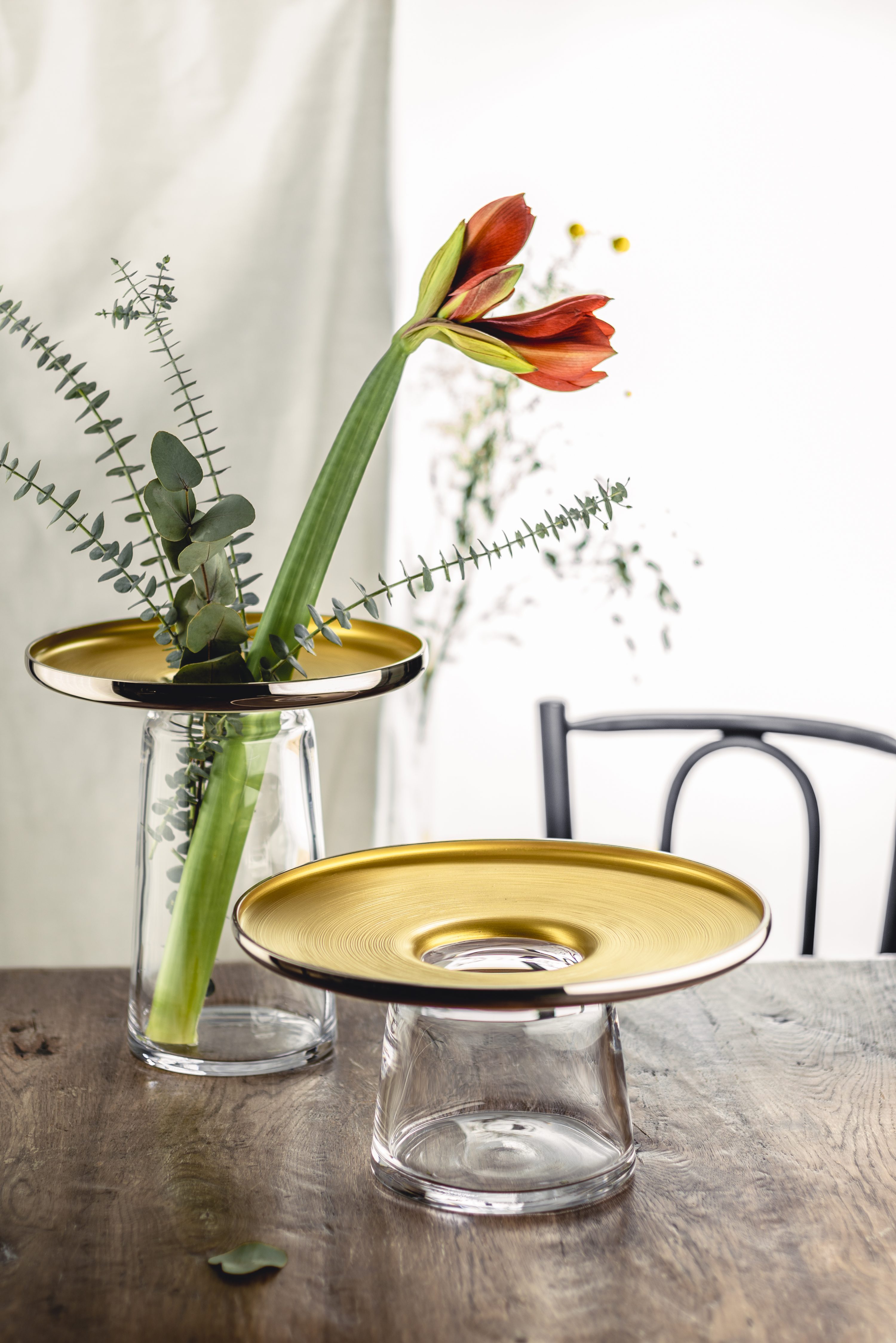 Vase HAPTICS · Gold & Platin