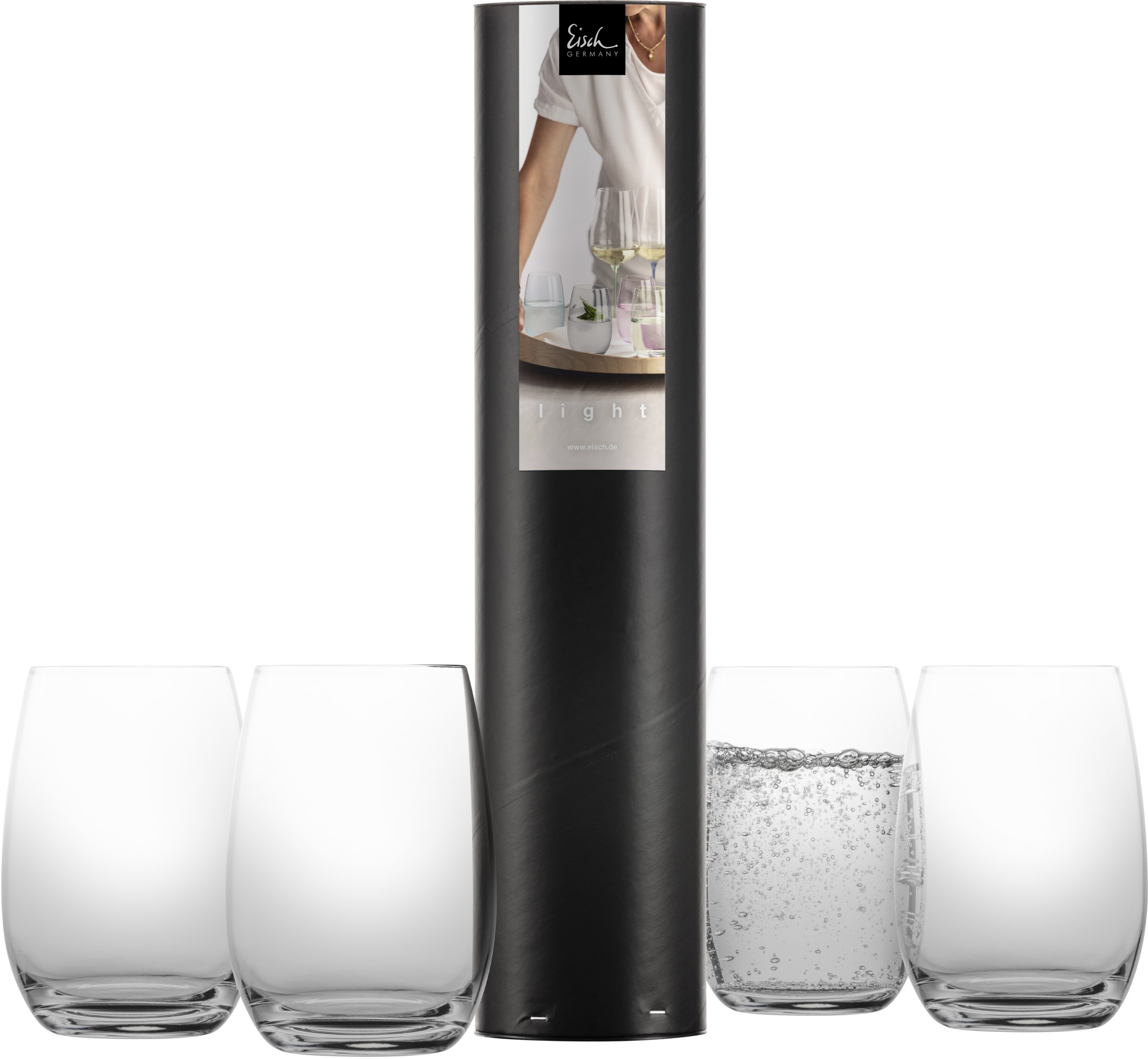 4 Farbige Allroundbecher als Set